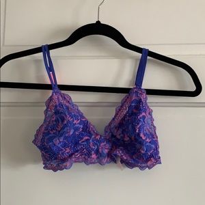 Victoria's Secret PINK lace bralette, size M